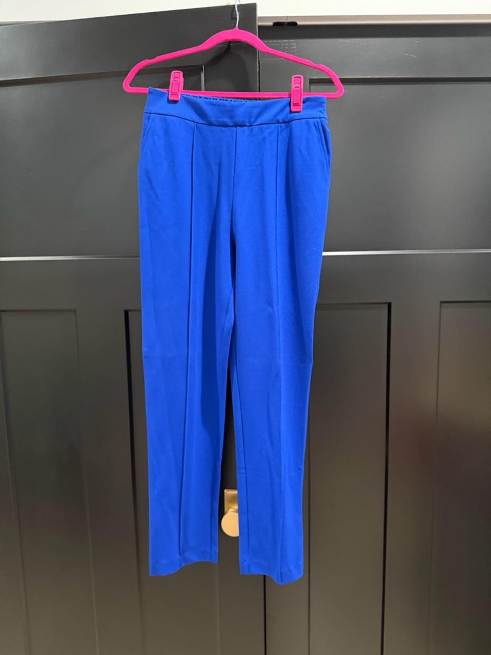 Skies Are Blue Royal Blue Ankle Pants